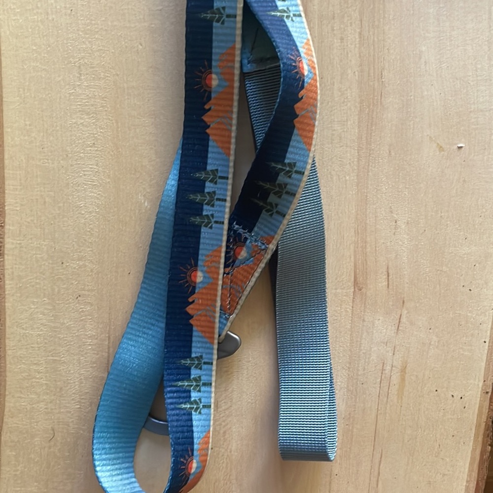 NEW United By blue Earth Day Recycled Green Horizon Woven Dog Leash, 6’ length - Picture 5 of 7